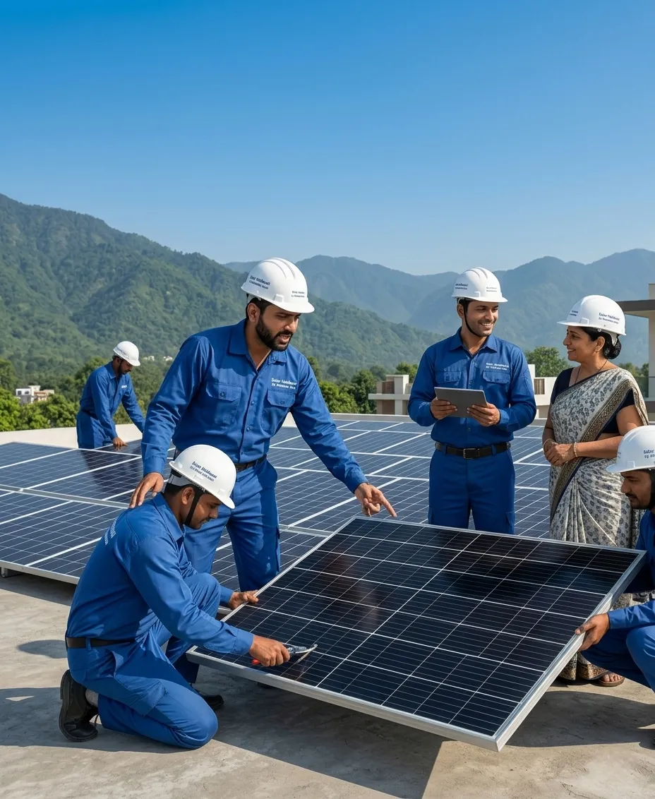 Solar Haldwani Team