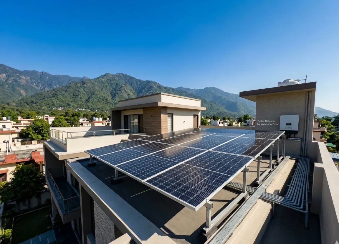Solar Panels on Roof
